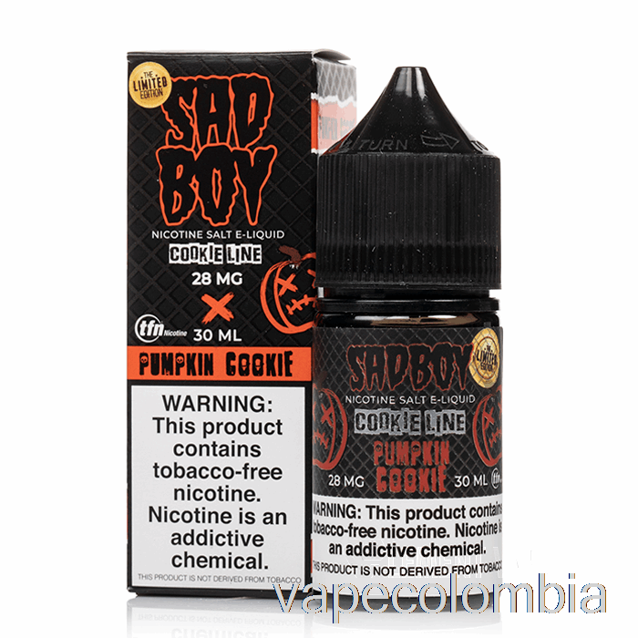 Galleta De Calabaza Vape Recargable - Sales Sadboy - 30ml 48mg